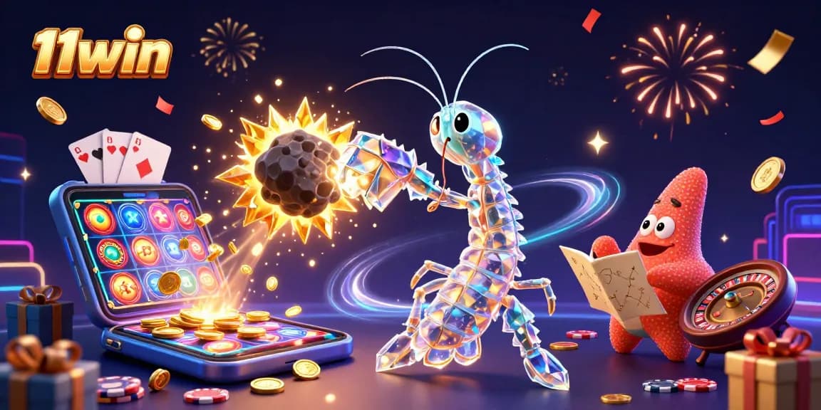Experience captivating wins with 11win's dynamic gaming elements and vibrant casino atmosphere.