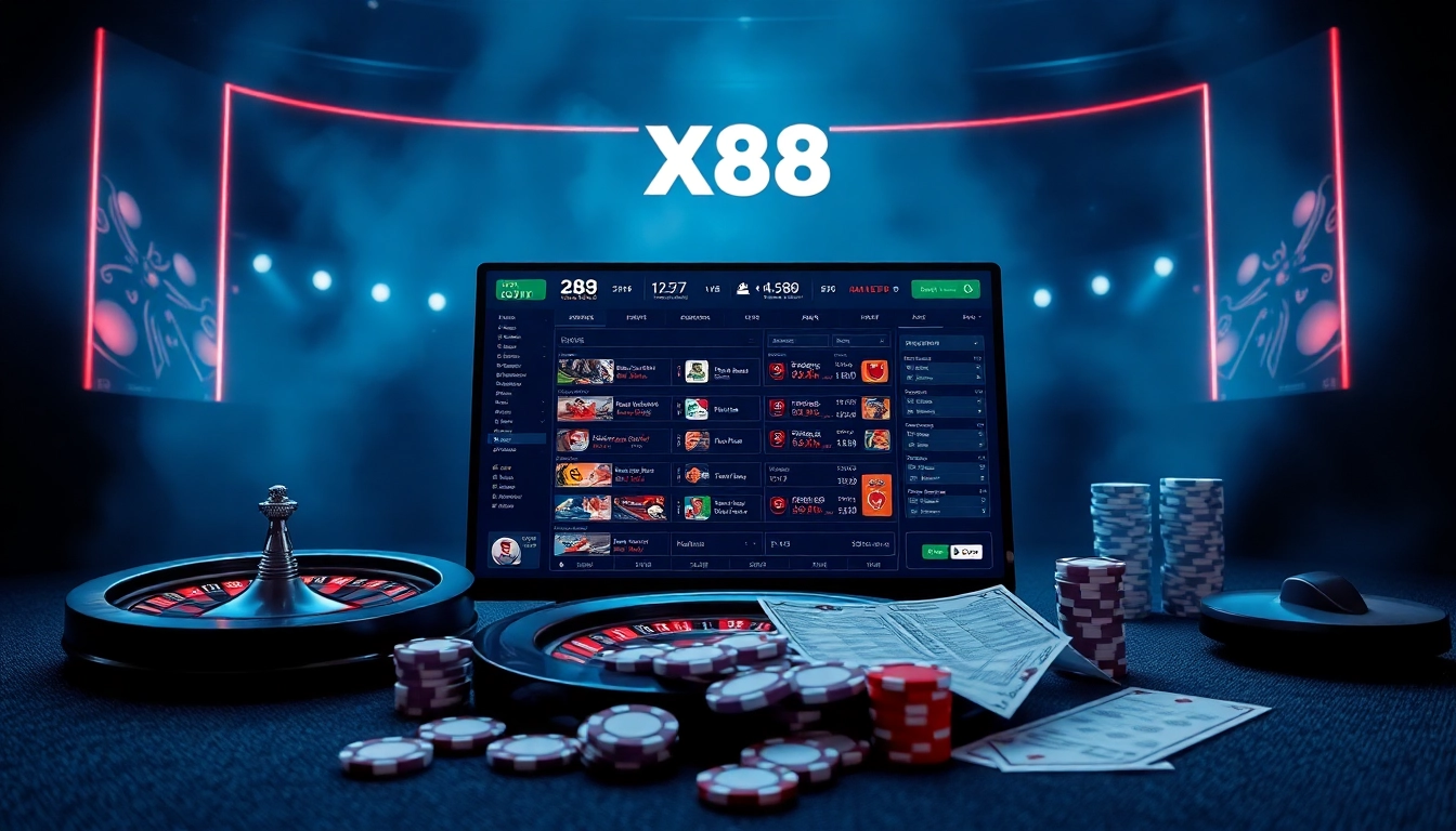 Exciting live sports betting interface showcasing thể thao xn88 platforms with betting slips and icons.
