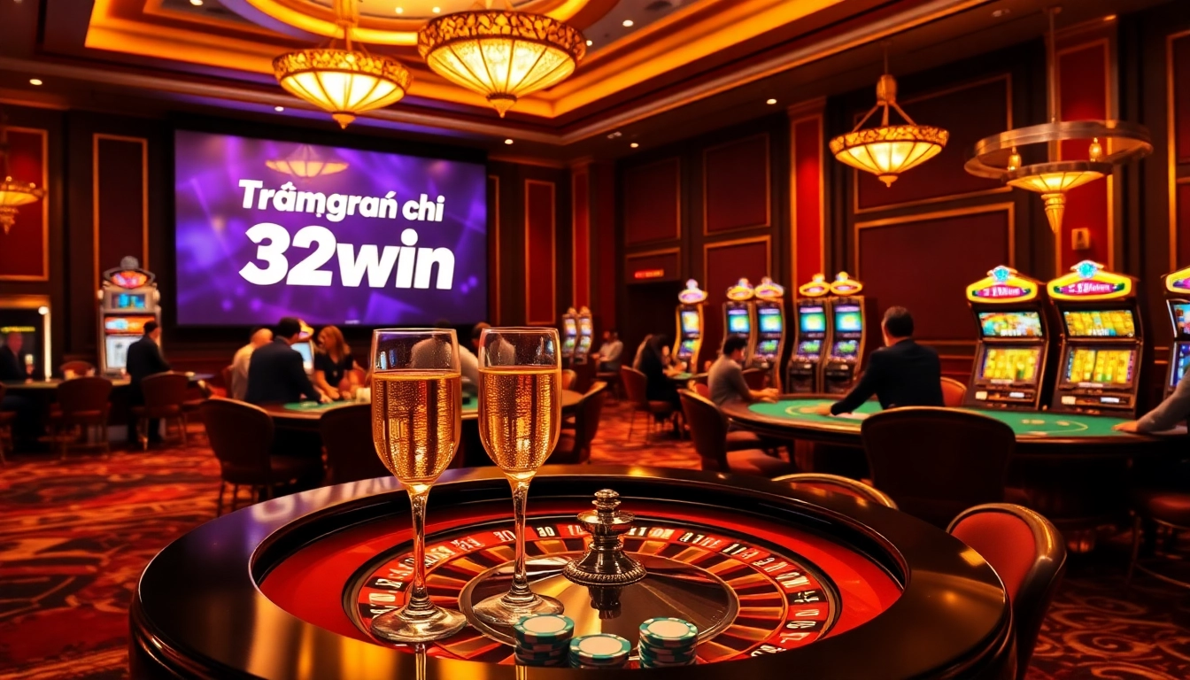 Experience the thrill at Trang chủ 32win with vibrant casino games and elegance.