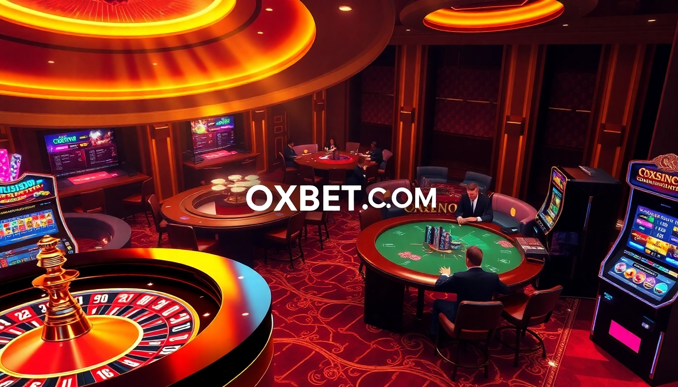 Experience the thrill of winning at OXBET.COM with our vibrant casino atmosphere.