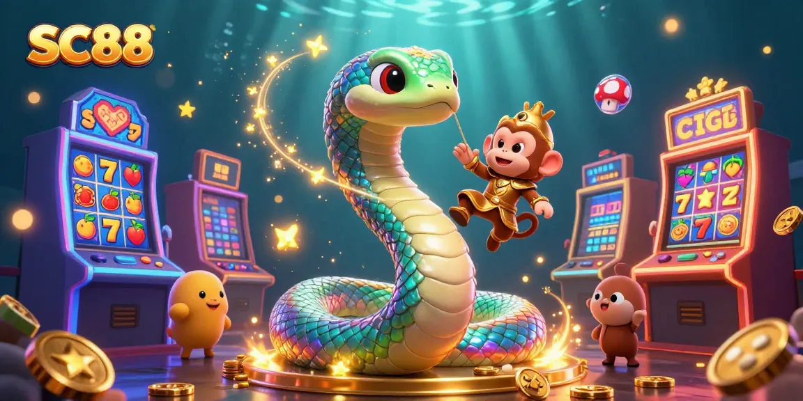 Engage with SC88, a dynamic online casino experience featuring slot machines and a vibrant fantasy theme.