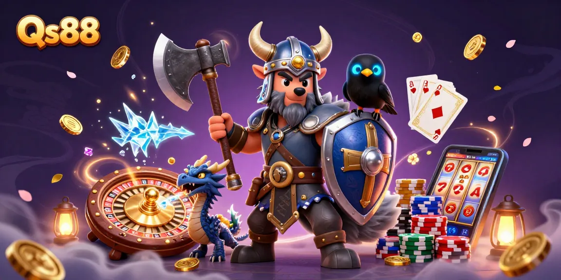 Engage with Qs88 to spin the reels and win exciting jackpots in an immersive casino atmosphere.