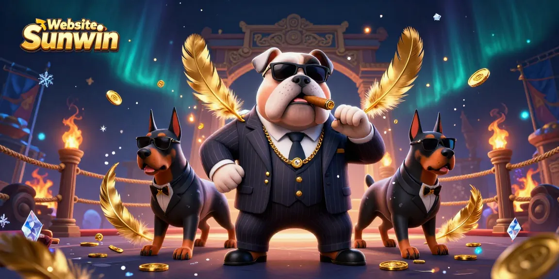 Engage with the thrilling atmosphere of Website Sunwin with a mafia-themed casino scene.