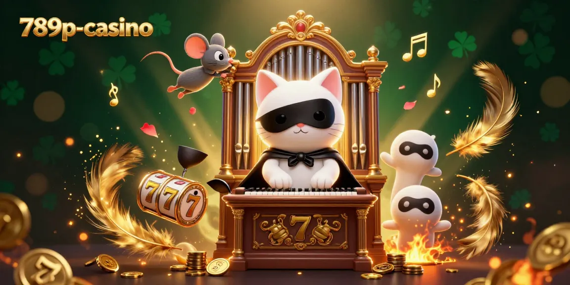 Engage in thrilling gameplay at 789p-casino with dynamic slot reels and golden gaming decorations.